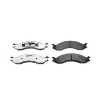 Power Stop Z36-557 Z36 Truck & Tow Carbon Fiber-Ceramic Brake Pad -Front