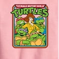 thumbnail image 2 of Teenage Mutant Ninja Turtles - Retro Group April - Toddler & Youth Crewneck Fleece Sweatshirt, 2 of 4