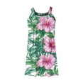 thumbnail image 5 of VBTAPA Beach Dresses for Women 2025 Trendy Summer Sleeveless Mini Sundresses Hawaiian Floral Printed Swimsuit Coverup Dress on Sale Multicolor XXL, 5 of 7