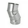 thumbnail image 2 of Lambro 433 6 in. Aluminum Adjustable Elbows - Pack of 12, 2 of 3