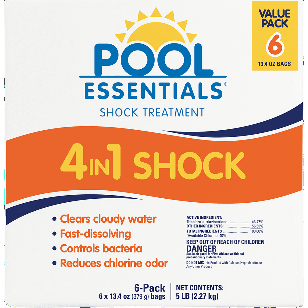 Pool Essentials 4in1 Pool Shock Treatment, for Swimming Pool Use