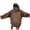 Brown, variant on PRfgtbd Hoodies for Women Autumn Winter Hoodie Sweatshirts Letter Print Long Sleeve Hooded Pullover Lightweight Cozy Tops with Pocket