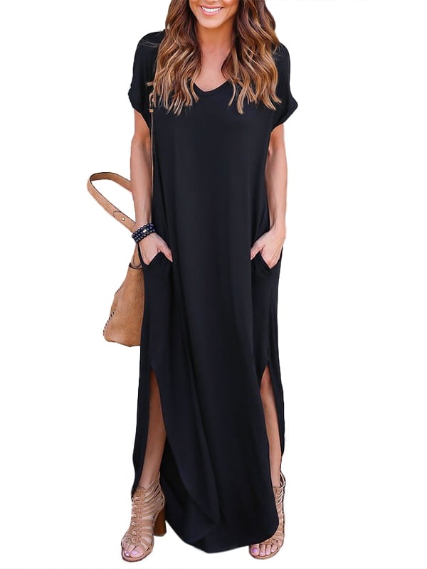 side split summer dress