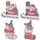 thumbnail image 5 of Juguete Navideño Silla de Santa Claus Sock,Ornamento de Madera para Ventana,Decoración de Escritorio,Fácil de Montar,Perfecto para Dormitorio,Material de Madera de Alta Calidad,Portátil y, 5 of 8
