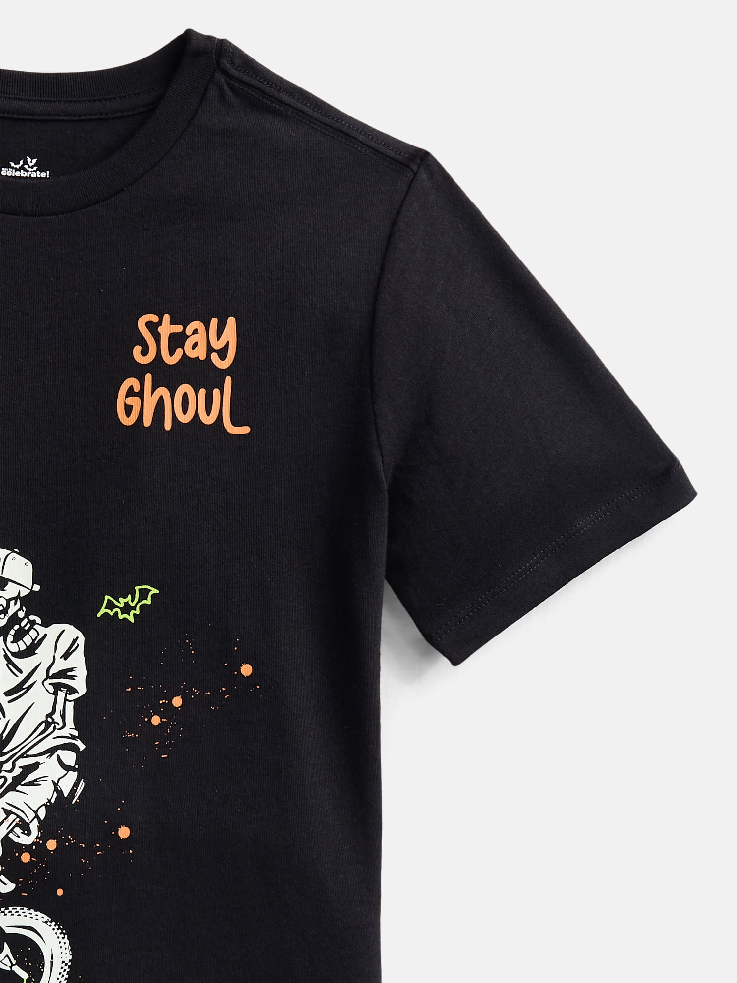 Halloween Boys Graphic Tee with Short Sleeves from Way to Celebrate, Sizes 4-18 & Husky