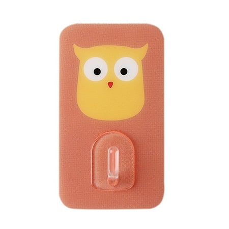 

Cute Cartoon Small Hook Cartoon Hook Free Punch Door Behind The Sticky Hook Bathroom Sticky Hook K2-Home462