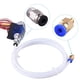 thumbnail image 4 of Manguera de teflón para impresora 3D, tubo de teflón PTFE de 2 m, accesorios para manguera de teflón, 2 piezas de acoplamiento rápido PC4-M6, 2 piezas de acoplamiento neumático recto, 4 of 5