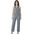 thumbnail image 1 of Conjunto Mujer 2 Piezas Tipo Jumpsuit, Blusa Sin Mangas y Pantalón Cómodo, Casual Chic para Mujer, 1 of 5