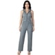 thumbnail image 1 of Conjunto Mujer 2 Piezas Tipo Jumpsuit, Blusa Sin Mangas y Pantalón Cómodo, Casual Chic para Mujer, 1 of 5