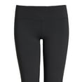thumbnail image 2 of Expert Brand Women's Activewear Workout Yoga Bell Leggings, Black, Large, 2 of 4