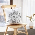 thumbnail image 5 of LALILO Throw Pillow Covers Sun And Moon With Romantic Magic Symbol Cushion Cover 18" x 18", 2 Pack, 5 of 6