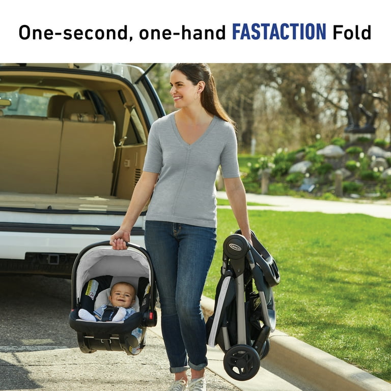 Graco fastaction fold travel system affinia top