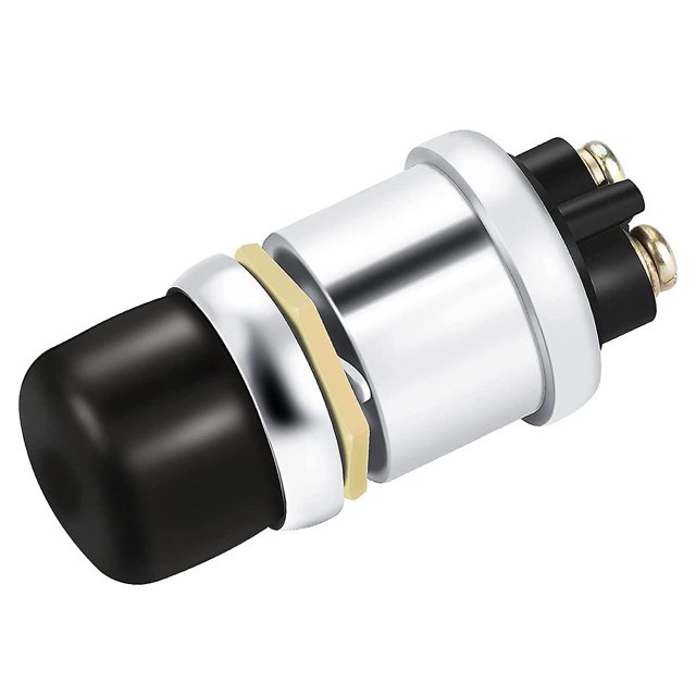 Botón pulsador de arranque del motor, interruptor de arranque momentáneo a prueba de agua, interruptor de encendido de 12v/24v para coche, camión, barco, RV, Atv Rojo Verde Cocina, Decoración y Otros