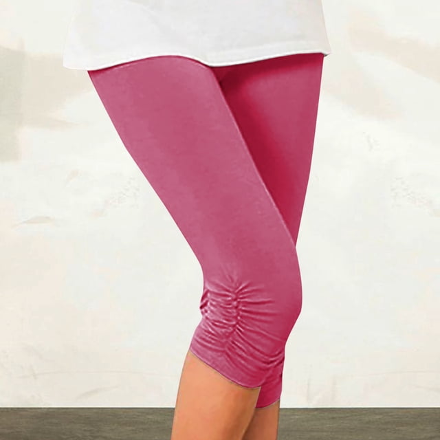 MKLEKYY Leggings de yoga para mujer, leggings de cintura alta, pantalones de yoga holgados, leggings de entrenamiento.