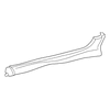 Genuine OE Toyota Rocker Molding - 76915-52010