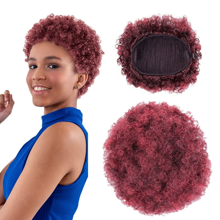 Afro wig ponytail best sale