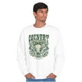 thumbnail image 5 of Country Western Bull Animal Skull Sweatshirt for Men or Women Brisco Brands M, 5 of 6