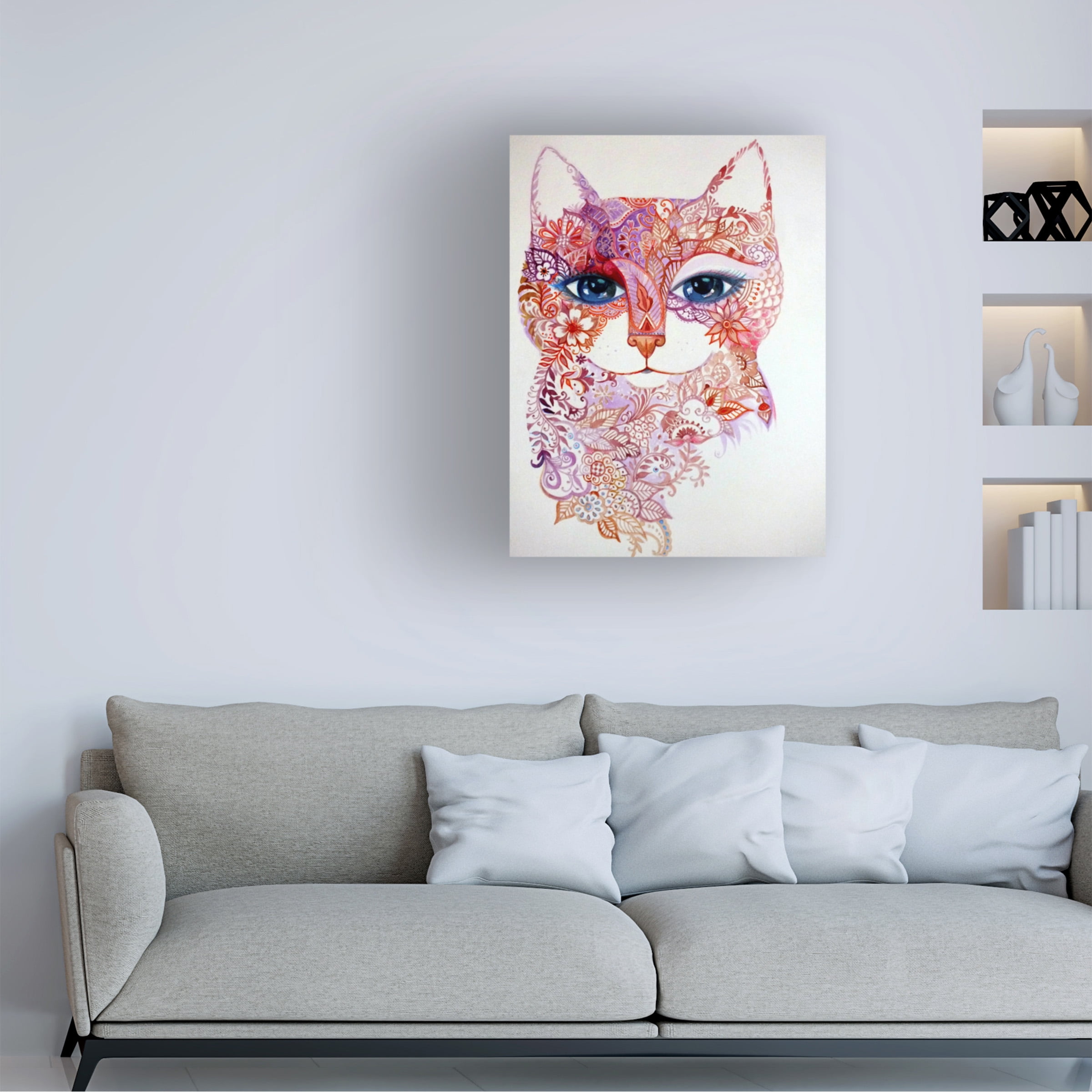 Tattoo' Canvas Art by Oxana Ziaka