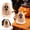 Beige, variant on Blue Mini Resin Ghost Figurines 30 Pack, Glow in The Dark Small Ghost Statues for Halloween, Tiny Ghost Decor for Pot Landscape Garden Party Favors
