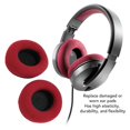 thumbnail image 2 of 2PCS Headset Pads Memory Foam Ear Cover Cushion Replacement for Focal Listen Wireless Headphone Red, 2 of 4