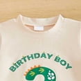 thumbnail image 5 of Staki Boys Shirts Toddler Short Sleeve Cotton T-Shirts Boys Summer Clothes Crew Neck Tops for Kids 2T 3T 4T Light Pink,1-2 Years, 5 of 7