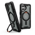 thumbnail image 3 of UAG Plasma XTE MagSafe Rugged Case Black/Orange for iPhone 16, 3 of 5