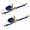 Blue, variant on Mega Cargo Control USA 2-pack Heavy Duty 2" x 40'  Ratchet Strap J Hook Flatbed Truck Farm Tie Down, 3333 lbs Wll, Green