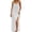 White, variant on gakvbuo Summer Tank Dress For Women Maxi Dress Sundress Women Round-Neck Casual Solid Sleeveless Sleepshirts Sling Backless Dress