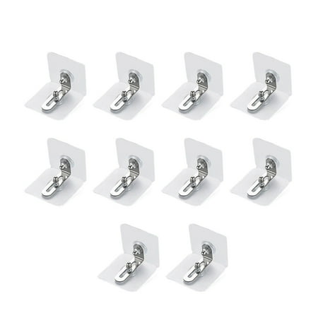 

10PCS Furniture Anti-Tipping Device No-Punch Wardrobe Furniture Connection Fixer