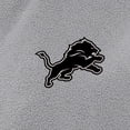 thumbnail image 2 of Women's Antigua  Gray Detroit Lions Nostalgic Full-Zip Vest, 2 of 2