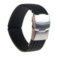 thumbnail image 2 of Silicone Watch Strap Replacement Rubber Watch Band Waterproof Stripe Pattern Watch Bracelet, 2 of 8