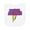 AA-White, variant on Inktastic These Fools Put My Cape on Backwards&reg; Superhero Newborn Bib