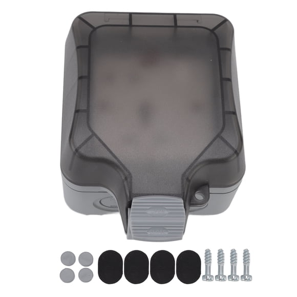13 A 16 A IP66 Interruptor impermeable para exteriores Caja de enchufe de la UE Montaje en superficie A prueba de salpicaduras A prueba de polvo Toma de carga 250 V