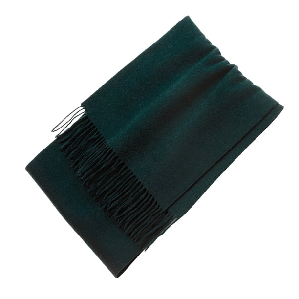 Sonducket Bufandas de lana de cordero Suaves y cómodas, ligeras y portátiles, manténgase cómodo durante todo el invierno. Bufanda de lana de Accesorios de disfraces Verde negruzco