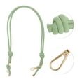 thumbnail image 3 of Unique Bargains 1 Pc Fashionable Handbag Strap for Office Light Green PU Metal, 3 of 4