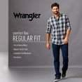thumbnail image 5 of Wrangler Authentics Men's Big & Tall Regular Fit Comfort Flex Waist Jean, Slate, 44W x 34L, 5 of 5