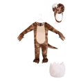 thumbnail image 4 of Toddler Tiny Dinosaur Costume Hatching Triceratops Costume, 4 of 12