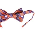 thumbnail image 2 of Clemson Tigers Check Bow Tie, 2 of 2