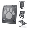 thumbnail image 2 of Puerta De Mascota Con Cierre Magnético Negra, 2 of 4
