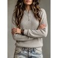 thumbnail image 5 of Women'sKangaroo Pocket Long Sleeve Sweatshirt, 5 of 5