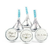 324ct Wedding Stickers for Hershey's Kisses Candy Favors for Guests