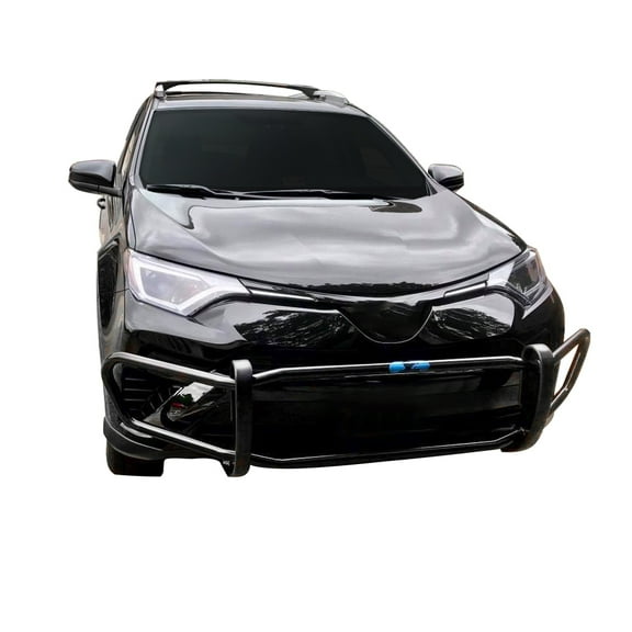 Black Horse Front Runner Black Compatible with 2019-2024 Toyota RAV4|2021-2024 Toyota Venza-15TYR4A-19
