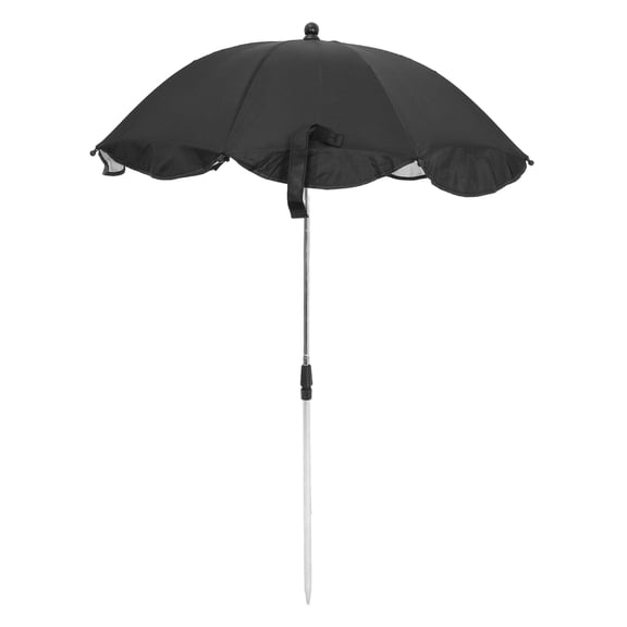 FOMIYES Black Garden Shade Umbrella for Plants with Durable Fabric and Easy Mobility