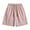 Pink, variant on Men's Summer Solid Color Ice Silk Shorts Elastic Waist Shorts with Drawstring Workout Gym Wide Leg Shorts