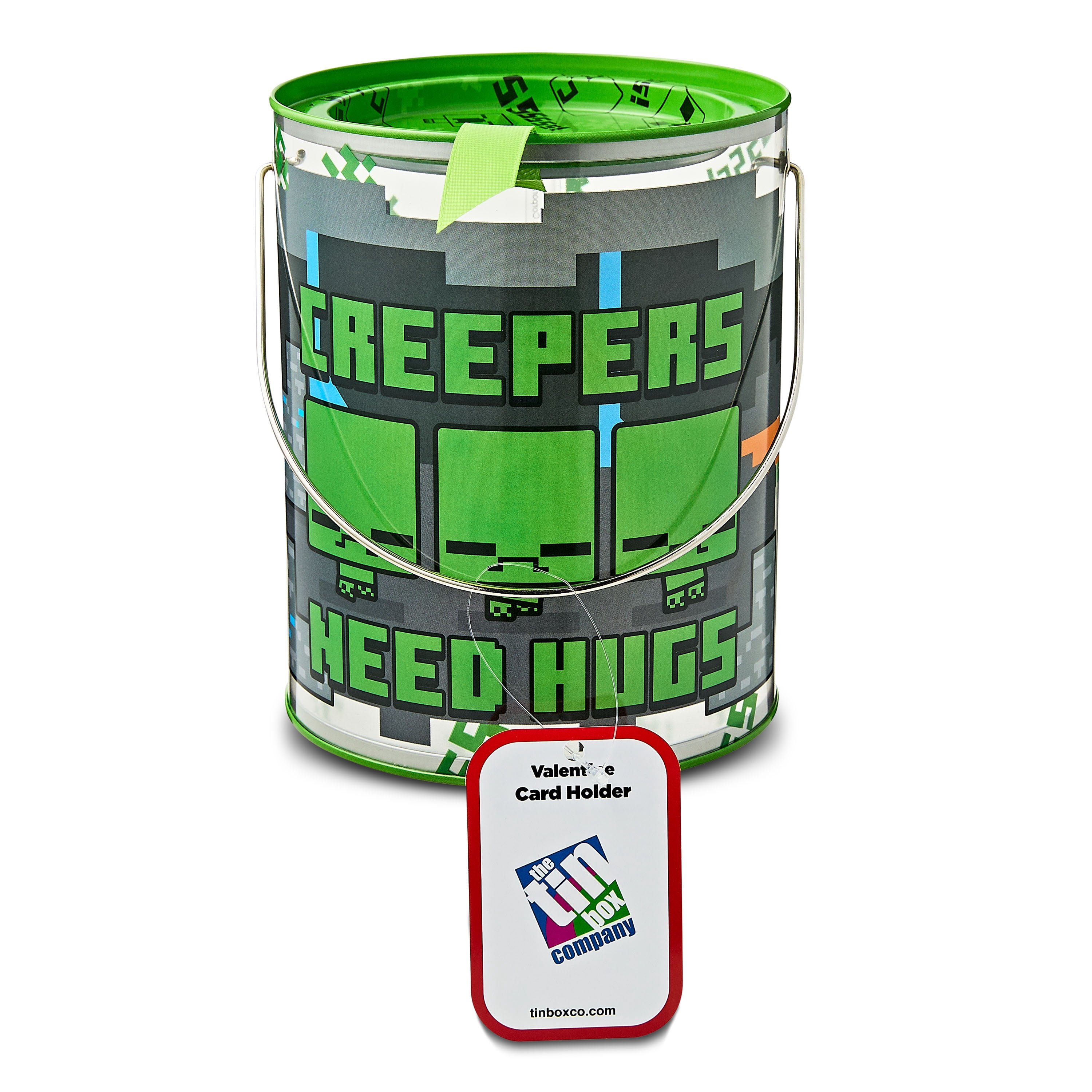 Microsoft Minecraft Tall Clear Mailbox, 1 Count, New, 6.25 Inches High