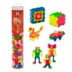 thumbnail image 1 of PLUS PLUS 240 Piece Interlocking Building Blocks for Kids, Open Ended Connecting Toys, STEM Bin Classroom Mini Manipulatives - Neon Mix Play Tube, 1 of 5