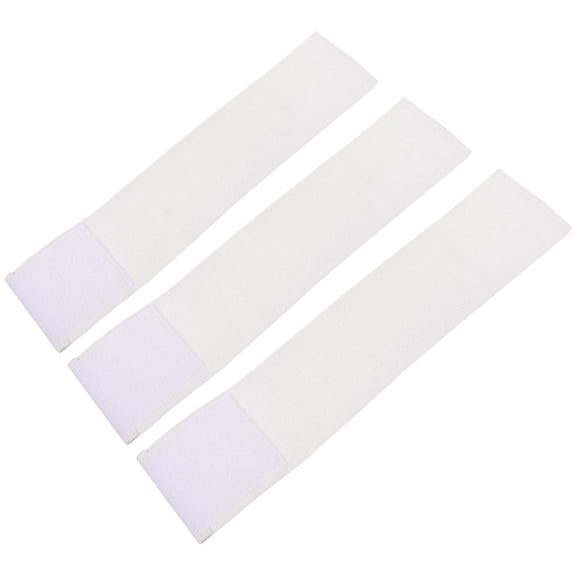 3-Pack Blank Football Soccer Captain Armbands, Multi-Function Adjustable Sports Arm Bands for Team