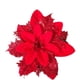 thumbnail image 2 of Colgante de árbol de Navidad artificial de una sola capa de oro rosa y flores de Navidad, guirnalda de flores decorativas, accesorios para regalo navideño, 2 of 6