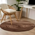 thumbnail image 4 of Small Round Rug 3Ft Washable Non-Slip, Retro Wood Grain Circle Area Rugs for Living Room Bedroom, Rustic Farmhouse Wooden Board Brown Indoor Floor Mats Carpet Runner for Home Decor, 4 of 8