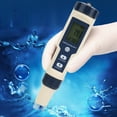 thumbnail image 1 of FLAMEEN EZ-9909 Testeur de Qualité de l'Eau 5 en 1 Testeur de Salinité PH TDS EC avec Rétroéclairage, Testeur de PH, Testeur de Salinité, 1 of 8